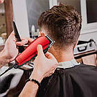 Машинка для стрижки волосся + 4 насадки, від мережі, SK-9903 / Тример для бороди, фото 6