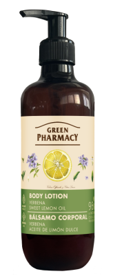 Лосьйон для тіла Green Pharmacy Вербена та олія солодкого лимону 400 мл