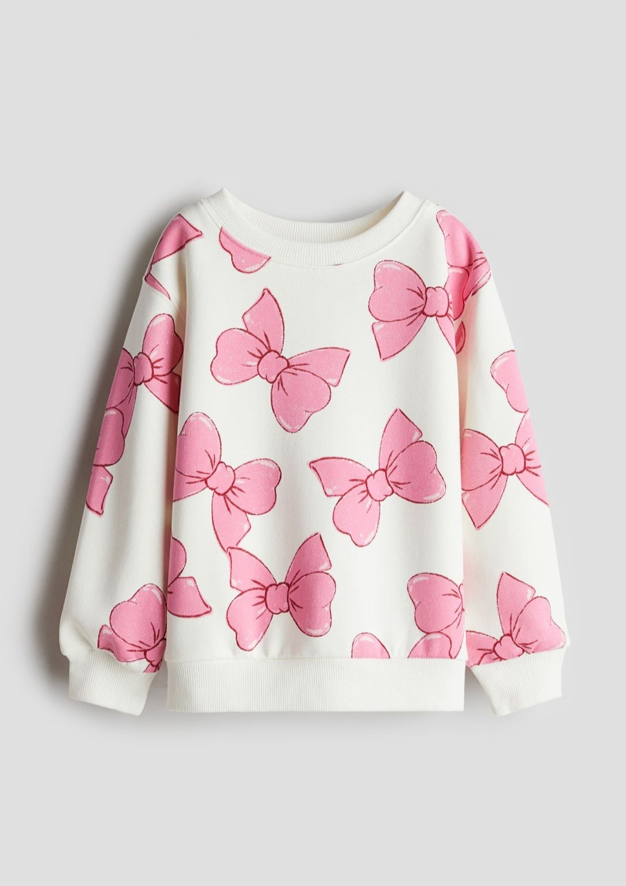 Світшот білий Бант H&M 122-128см, фото 1