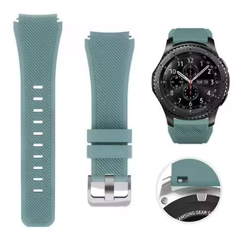 Ремінець для Samsung Galaxy Watch/GearS3 (бірюзовий), фото 1