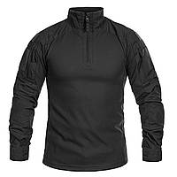 Боевая рубашка Helikon MCDU Combat Shirt NyCo Rip-Stop-Black,тактический убакс под бронижилет для полиции