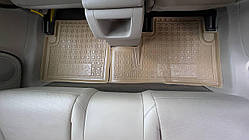 Килимки в салон NISSAN Pathfinder III (R51) (трітий ряд) (2005-2014) (AVTO-GUMM) БАЖОВІ