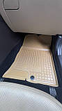Килимки передні Jaguar I-Pace з 2018- (AVTO-GUMM) БІЖОВІ, фото 5