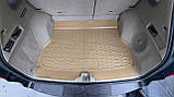 Килимок у багажник NISSAN Juke 2013-2015 рр. (AVTO-GUMM) БІЖОВІ поліуретан, фото 2