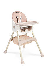 Стільчик для годування 2в1 Caretero Bill Pink