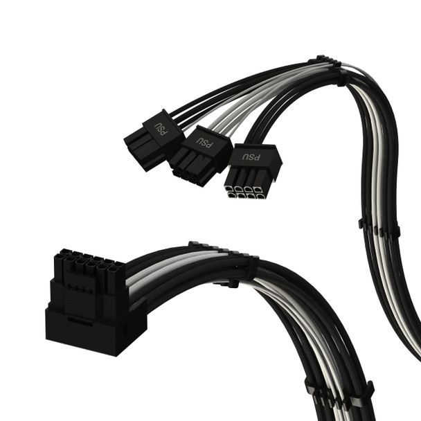 Кабель LINKUP  AVA PCIE 5.0 16Pin (12+4) to 3x8Pin |  12VHPWR  | Сумісний з Corsair/ThermalTake, фото 1