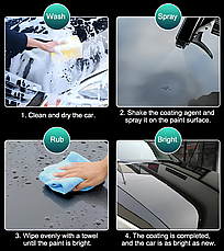 Захист автомобіля Fantastic XML Hand Nano Coating 120 мл. Покриття для авто Fantastic XML Hand Nano Coating, захист від води,, фото 4