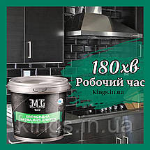 Епоксидна глянцева фарба для реставрації керамічних і плиткових поверхон 4.5кг MG ( різнокольорова kings), фото 3