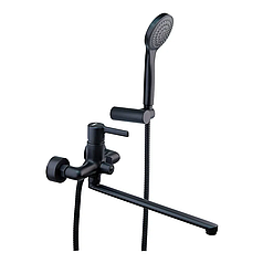 Змішувач для вани Haiba MarkUS 006 Euro Black (HB3974)