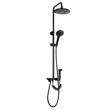 Душова колона із змішувачем Haiba Markus 009-J Black (HB3976), фото 1