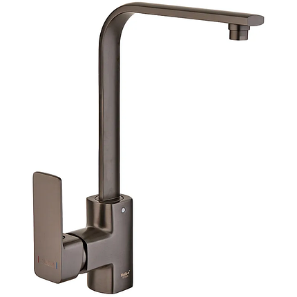 Змішувач для кухні Haiba Kubus 017 Graphite (HB4008), фото 1