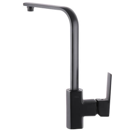 Змішувач для кухні HAIBA KUBUS 017 Чорний (HB3933), фото 2