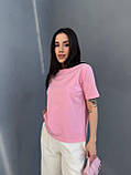 Футболка жіноча бавовняна 42-44 46-48, фото 4