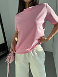 Футболка жіноча бавовняна 42-44 46-48, фото 5