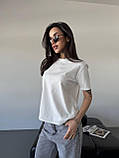 Футболка жіноча бавовняна 42-44 46-48, фото 6