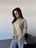 Футболка жіноча бавовняна 42-44 46-48, фото 8
