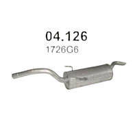 Глушник Peugeot Expert, Citroen Jumpy, Fiat Scudo 1.6-1.9D POLMOSTROW