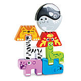 Навчальний ігровий набір Kiddi Smart — Звірятка-Пазлики 4562-KS, фото 2