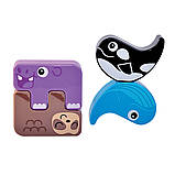 Навчальний ігровий набір Kiddi Smart — Звірятка-Пазлики 4562-KS, фото 5