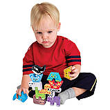 Навчальний ігровий набір Kiddi Smart — Звірятка-Пазлики 4562-KS, фото 6