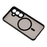 Чохол TPU+PC Anti Drop Full Camera with MagSafe для Samsung Galaxy S25+ 5G (S936) Колір Black, фото 7