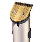 Акумуляторна машинка для стрижки волосся + 5 насадок, SK-609C / Бездротовий триммер для стрижки, фото 4