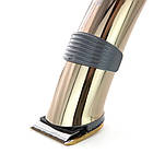 Акумуляторна машинка для стрижки волосся + 5 насадок, SK-609C / Бездротовий триммер для стрижки, фото 5