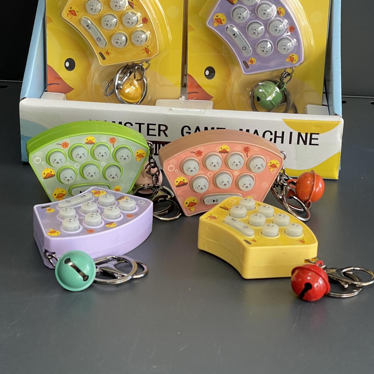 Іграшка дитяча поп іт електронний на брелку "Звірята", мікс, фото 1