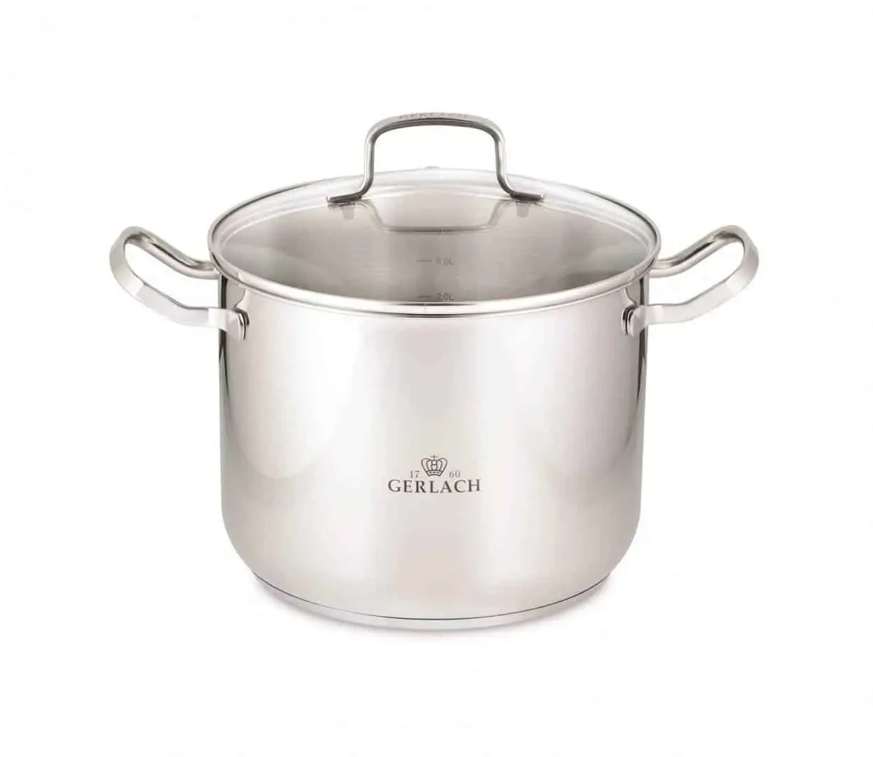 Каструля з кришкою 28 см 10 л Gerlach Simple (5901035505148)