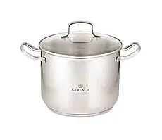 Каструля з кришкою 28 см 10 л Gerlach Simple (5901035505148)