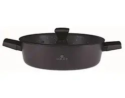 Каструля з кришкою 28 см 4,4 л Gerlach Granitex (5901035504714)