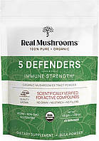 Real Mushrooms 5 Defenders / Органічний грибний комплекс 5 захисників 45 грам