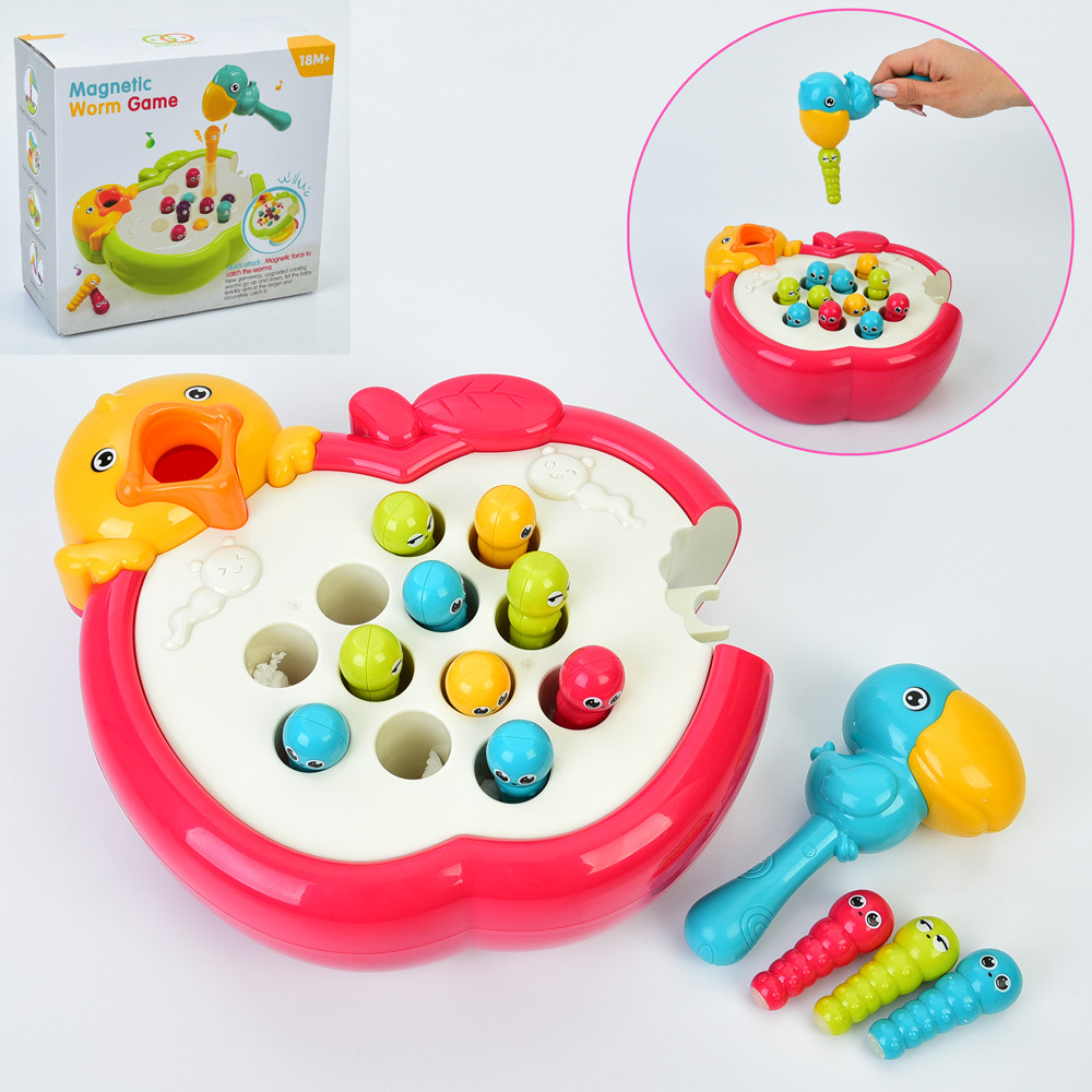 Розвивальна магнітна гра Нагодуй птицю 6958A, фото 1