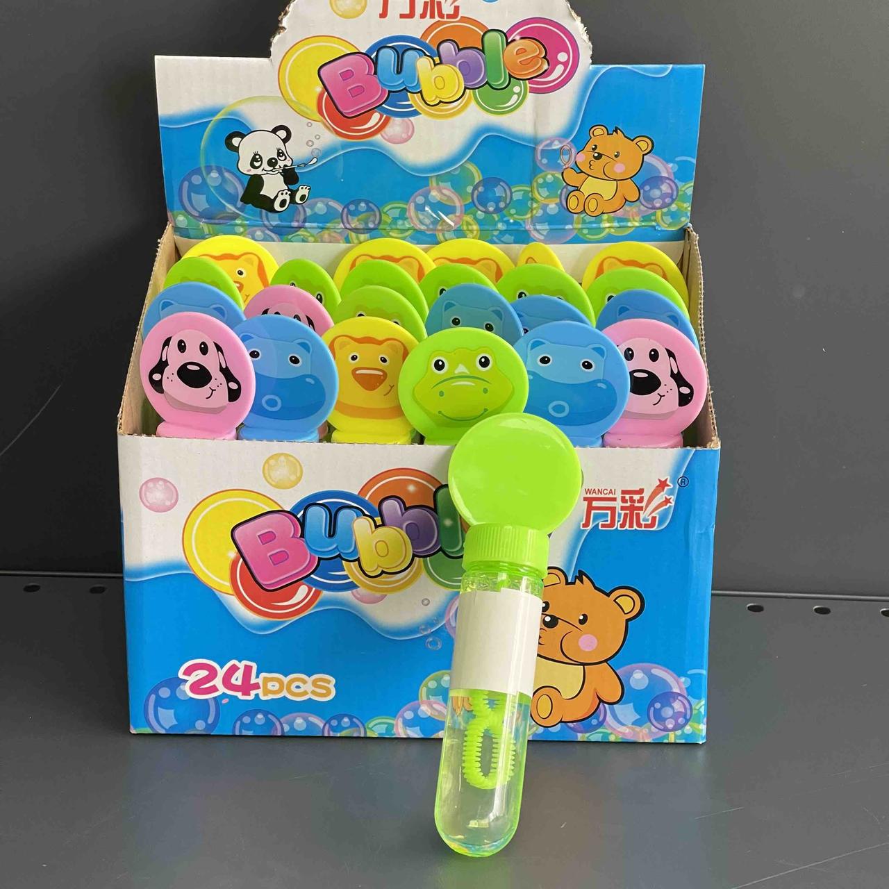 Іграшка дитяча "Мильні бульбашки. Звірята", 13,5 см, мікс, Мыльные пузыри ЛТ, фото 1