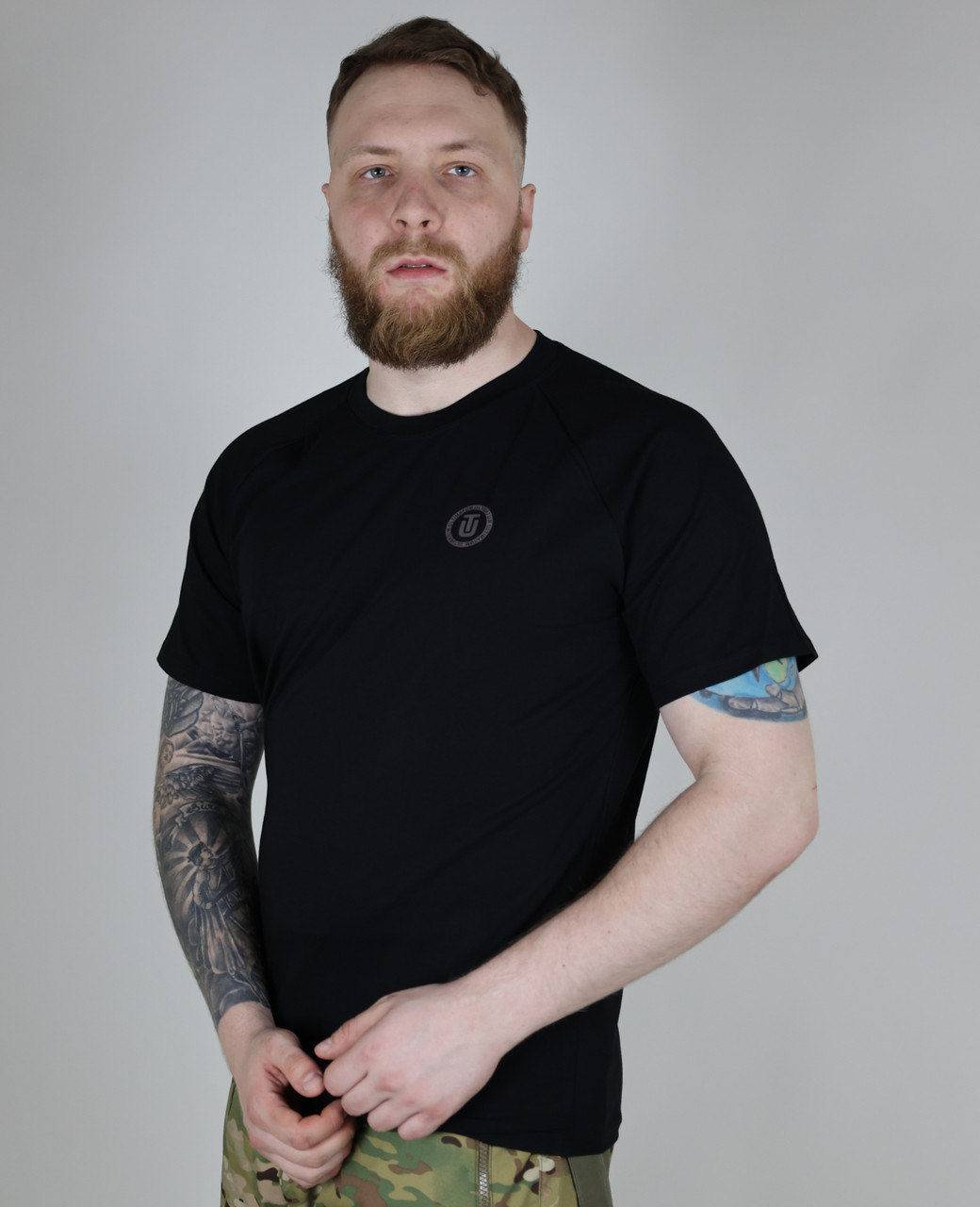 Футболка ULTIMATUM Vector Чорна, фото 1