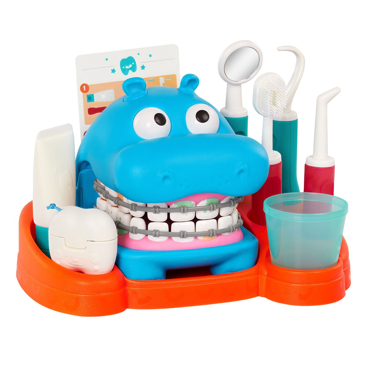 Ігровий набір - Бегемотик у стоматолога, фото 1