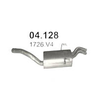 Глушник Peugeot Expert, Citroen Jumpy, Fiat Scudo 1.9-2.1D POLMOSTROW