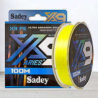 Шнур Sadey Aries PE X9, 100м, 0,12мм
