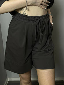 Шорти жіночі спортивні Opportunity сірі Modna KAZKA MKSH2436-3