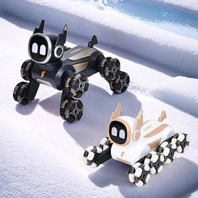 Робот кіт на р/к Іграшка розумний котик кіборг Інтерактивний робот кошеня на пульті музика світло USB Робокіт