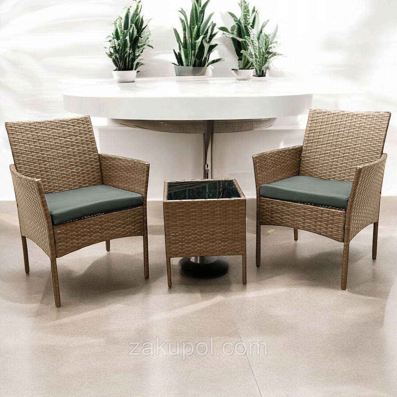 Комплект садових меблів IdealGarden NM04 Бежевий