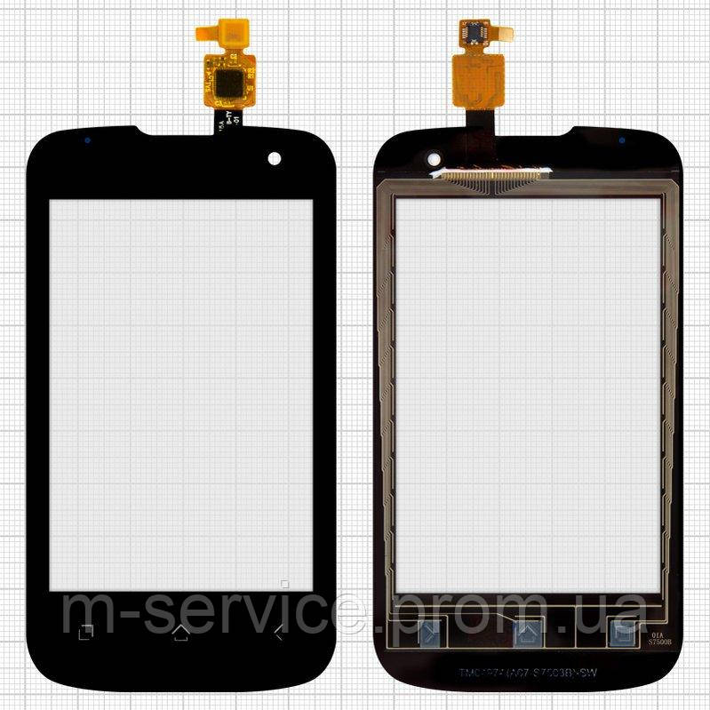 Сенсорна панель (black) IQ430 Fly (M202-G24131-000), оригінал, фото 1