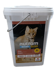 Nutram Sound Kitten S1 Холістік корм для кошенят з куркою і лососем 5 кг