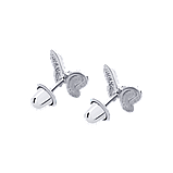 UmaUmi Сережки Метелики рожеві, фото 2