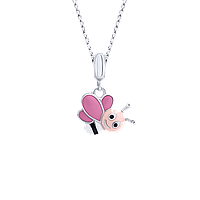 UmaUmi Кулон Весела бджілка рожева