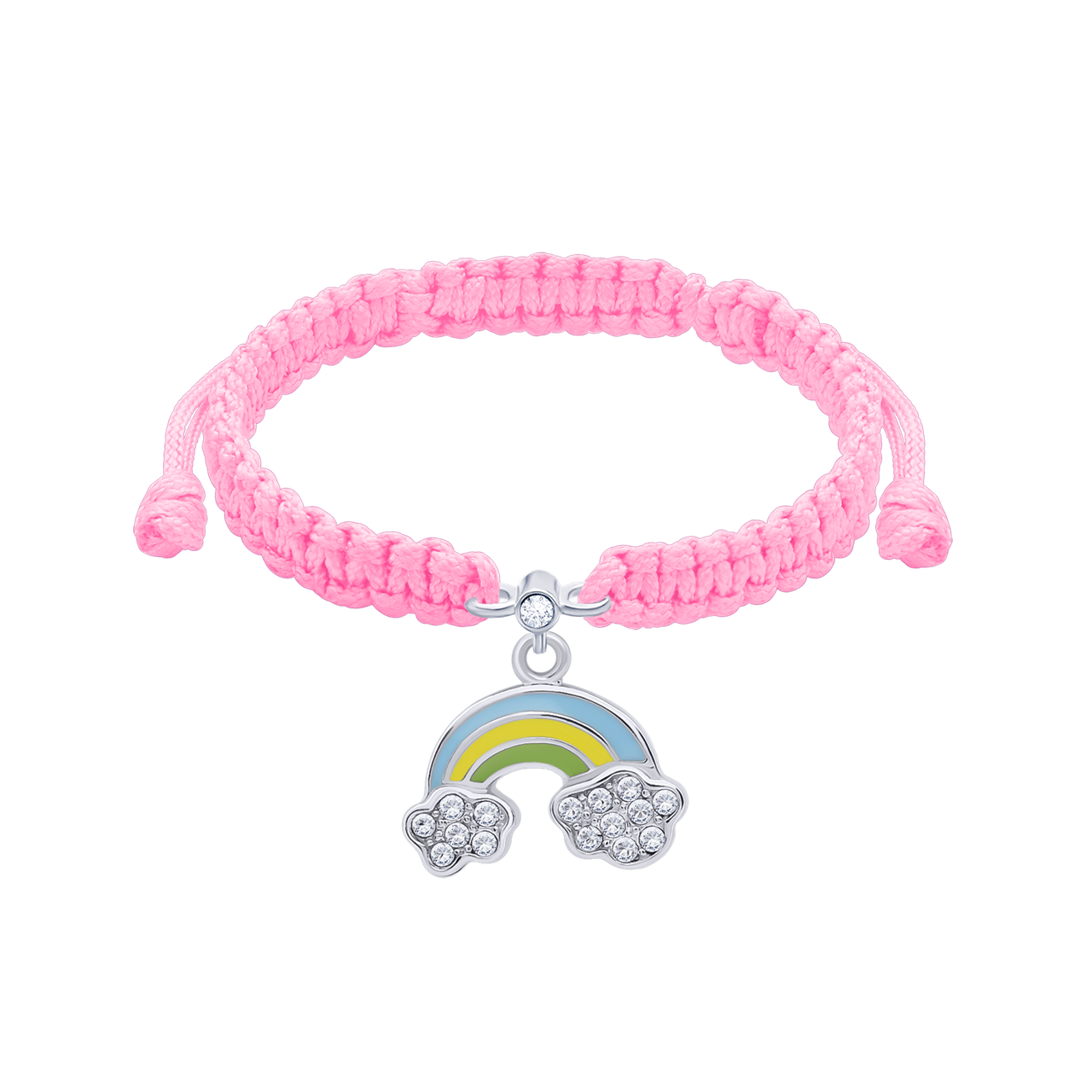 UmaUmi Браслет плетений Веселка жовта, фото 1