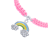 UmaUmi Браслет плетений Веселка жовта, фото 2