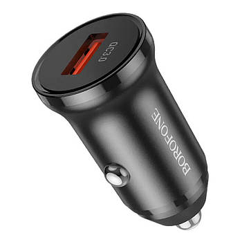 Автомобільний зарядний пристрій USB-A 1xPorts Borofone BZ18 QC3.0