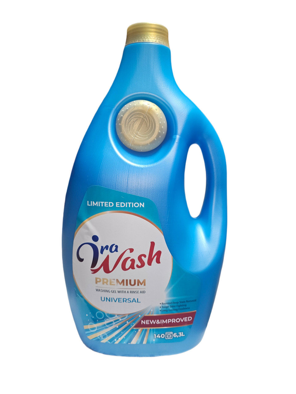 Гель для прання із ополіскувачем ira wash PREMIUM  universal 6.3 л. 140 прань.