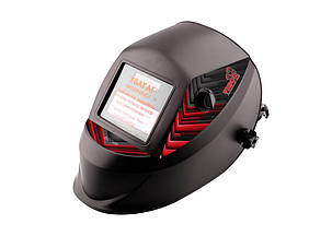 Маска зварювальника VIROK  з автозатемнювальним світлофільтром,110 х 90 мм(100x70 мм) PRO PLUS